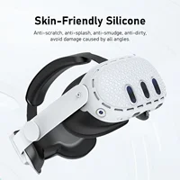 Silicone Protective Cover for Meta Quest 3 VR Headset Anti-scratch Protection Case Glasses Skin for Meta Quest 3 Accessories - Image 2