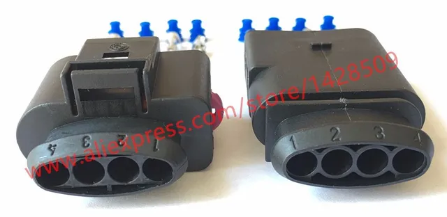 Connettori Femmina 4 Pin Auto - Kit 4 Pezzi Con Terminali Per VW, Audi, Seat, Skoda - Foto 11