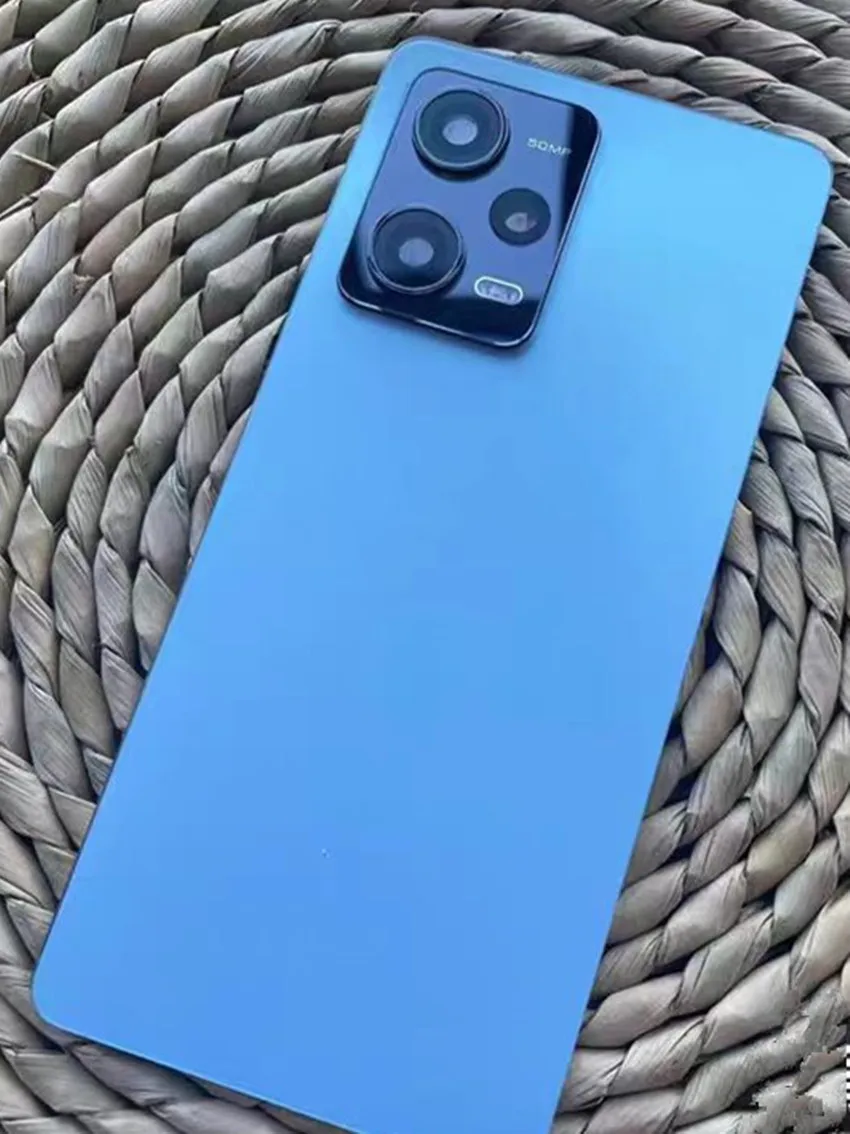 Redmi Note 12 Pro 5G 배터리 도어 후면 유리 백 커버 + 카메라 렌즈 교체용
