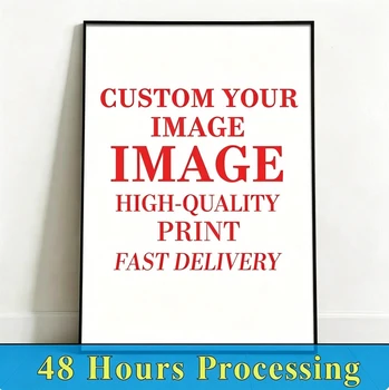 Arte su Tela Personalizzata, Crea i Tuoi Poster Fotografici, Stampe Fotografiche Personalizzate per Decorazione Pareti di Camera da Letto e Soggiorno, Regali