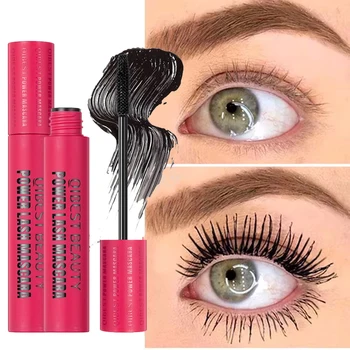 Eyelashes Lengthening Mascara Waterproof Long Lasting Silky Lash Black Eyelashes Extension Make Up Beauty Eye Korean Cosmetic