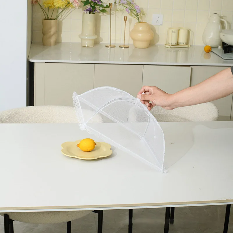 Kitchen Vegetable Cover Reusable And Collapsible Food Net Reusable And Collapsible Mesh Food Cover Large Tall Mesh Cove
