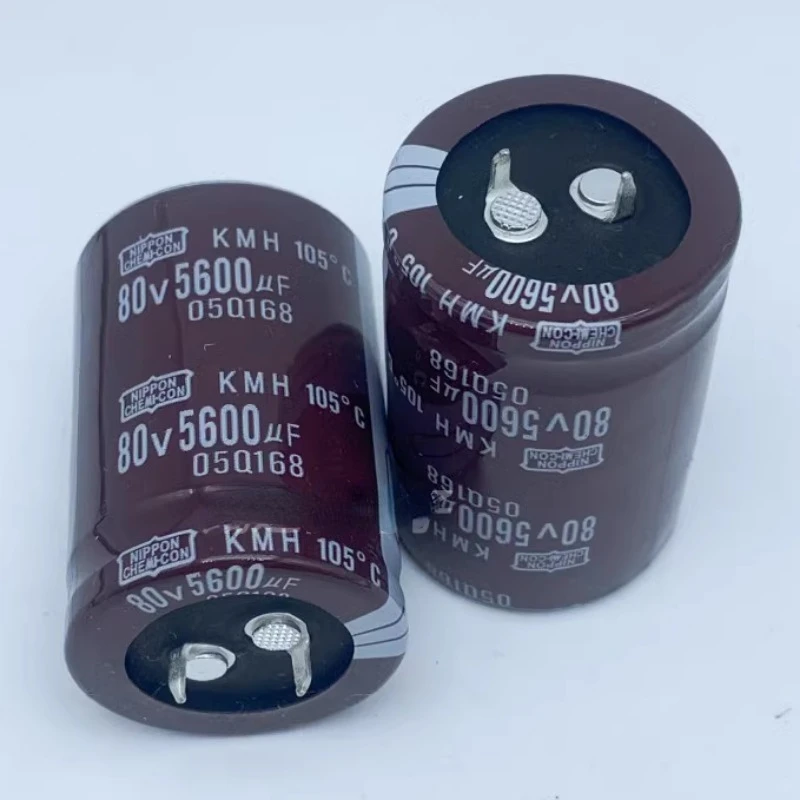 80v5600uf electrolytic capacitor 105 degrees power amplifier audio filtering fever capacitor NIPPON CHEMI-CON 1pcs