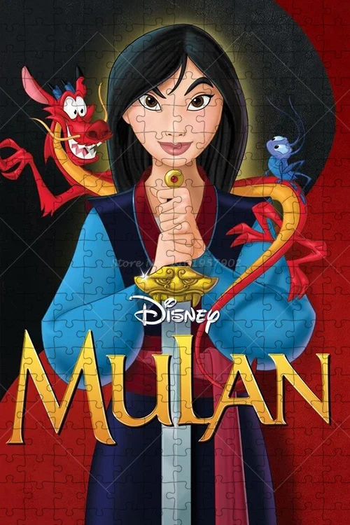 Disney Film Mulan Chinese Girls Cartoon 1000PCS Puzzles Puzzle Game Paper  Jigsaw Picture For Kids Adult Gift Room Home Ornament - AliExpress