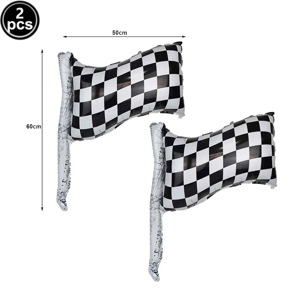 Racing Party Traffic Light Balloons - Aluminum Film Decorations