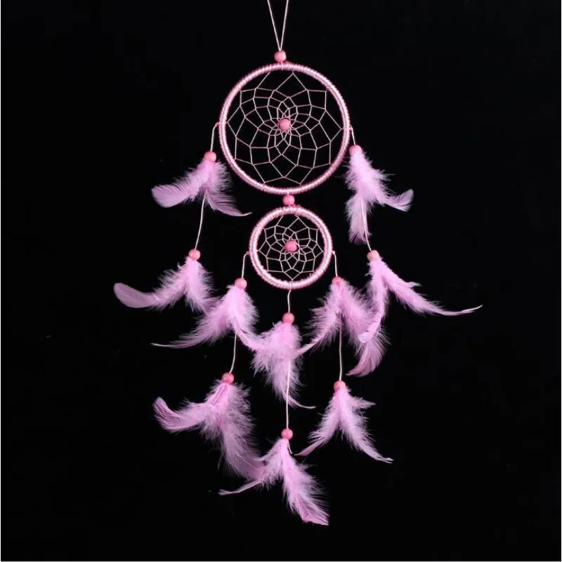 Wind Chimes Wind Chime Dream Catcher Wall Decoration New Dream Catcher Room Decor Feather Weaving Catching Up The Dream Angle Dreamcatcher Wind Chimes Indian Style Religious Mascot