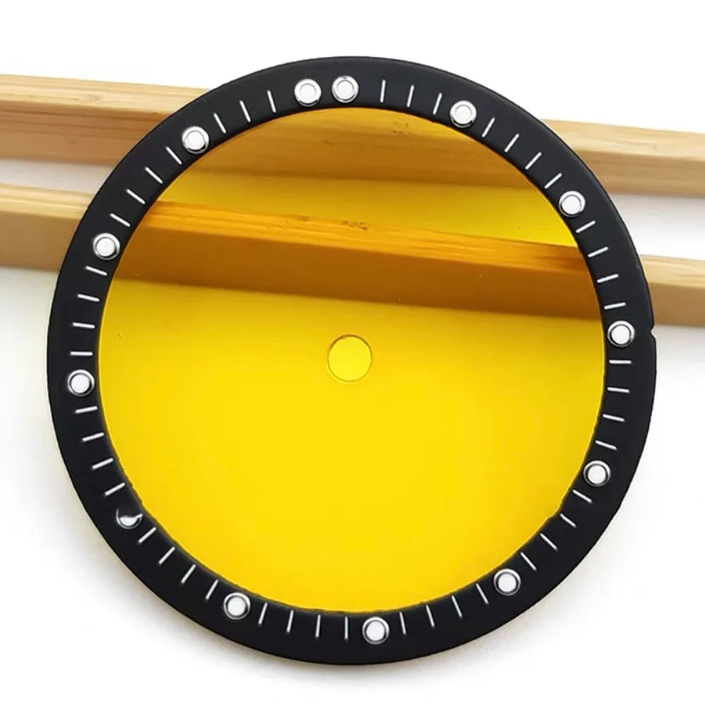 Luminous Dial with Transparent Surface for Mechanical Watches - 28.5mm Diameter