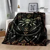 W-Witcher game Printing blanket Flange Warm blanket picnic blanket Home travel blanket bed linings Birthday Gift 1