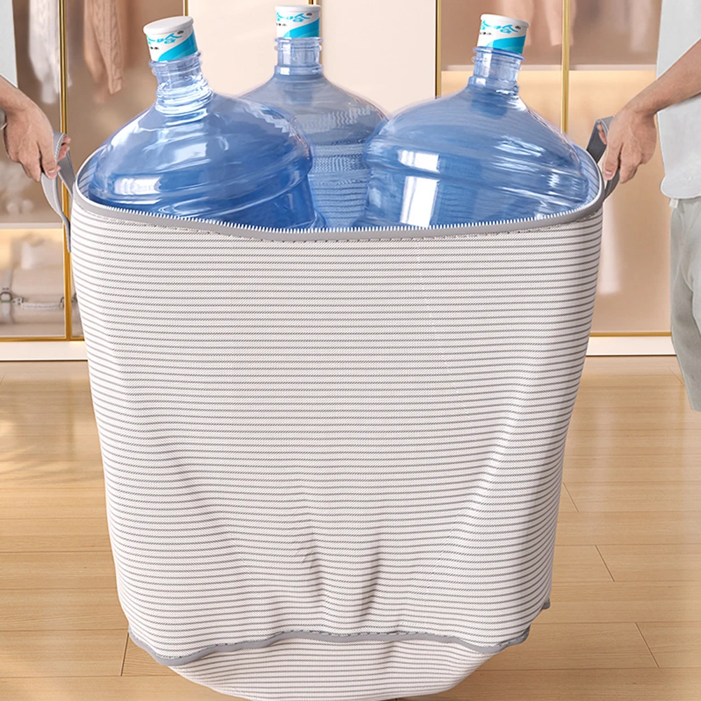 1pc Household Quilt Clothing Foldable Storage Box Non-woven Large Capacity Blanket Bedding Organizing Bag Dustproof Cabinet Box 4