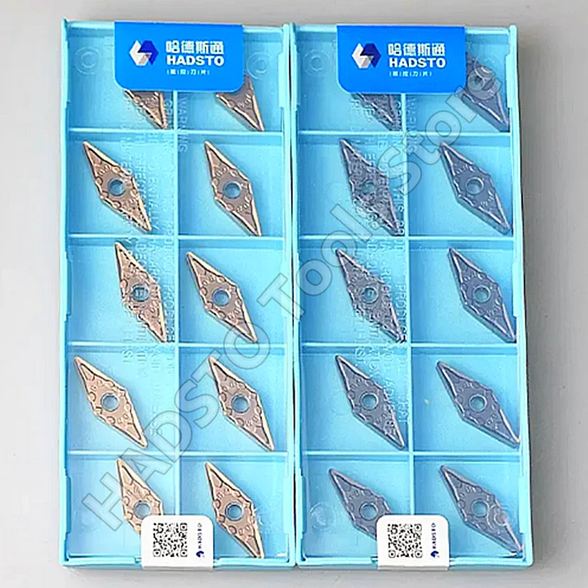 

VNMG160404-BM HS7125 HS7225/VNMG160408-BM HS7125 HS7225/VNMG160412-BM HS7125 HS7225 HADSTO CNC carbide inserts Turning inserts