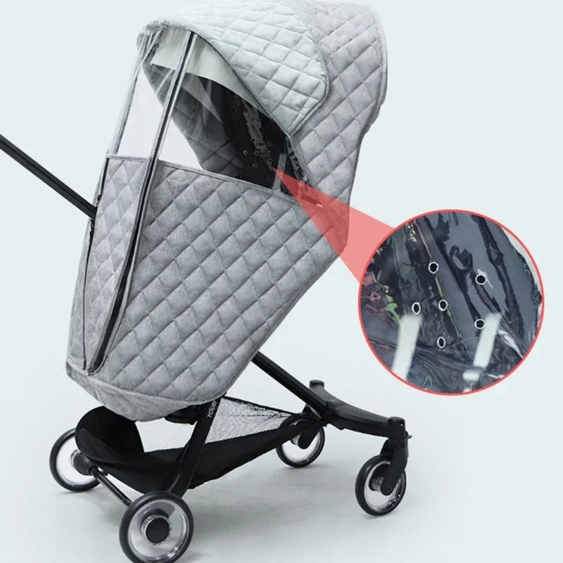 

Universal Waterproof Rain Cover Windproof Full Coverage for Baby Stroller Protect Your Baby from Rain & Dust