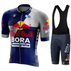 Cycling Man Mens Clothes Men Mtb Road Bike Uniform Red Bull Sports Set Mountain Clothing Jersey Men's Shorts Pants Gel Cyclist 1