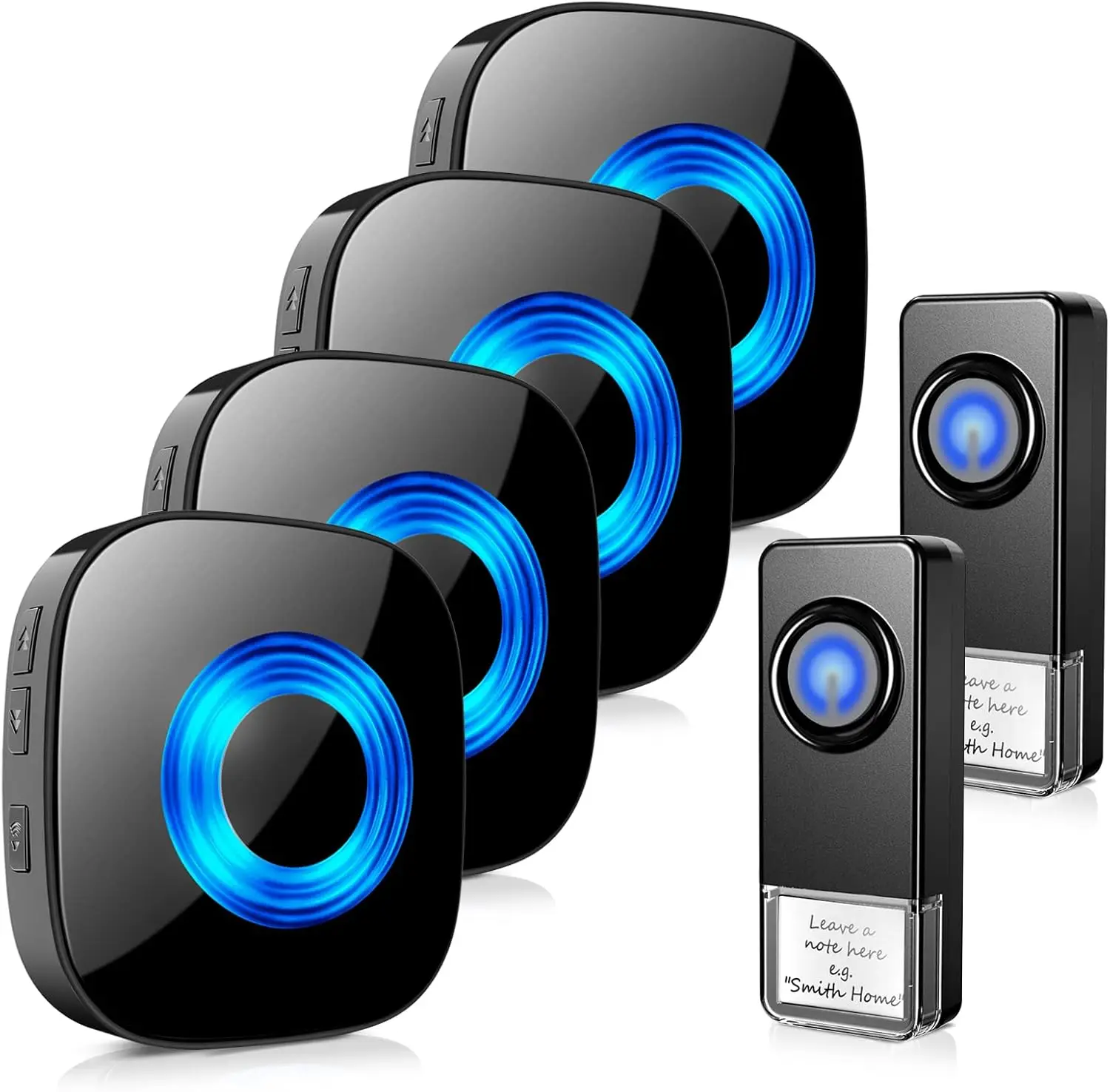 Wireless Doorbell Kit with Long Range and Melodies