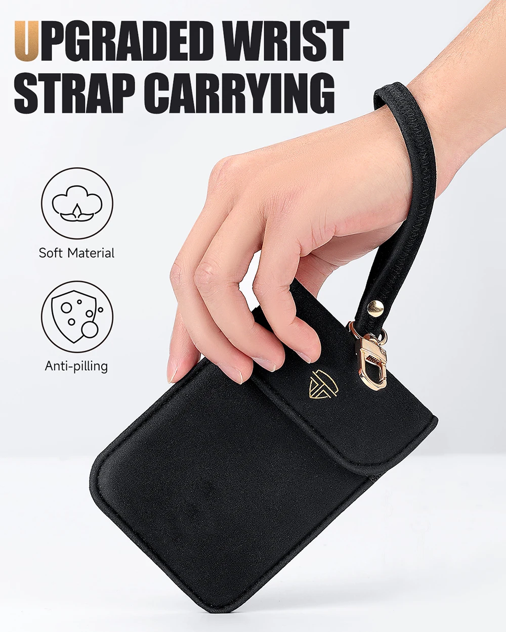 Awapow Signal Blocking Faraday Bag - Anti-Theft Shielding and RFID Protection Case