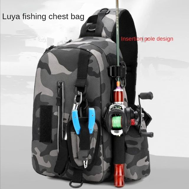 Fishing Bags Single Shoulder Crossbody Bags Camping Climbing Hunting  Waterproof Tactical Shoulder Bag Men Camo Travel Bag - AliExpress