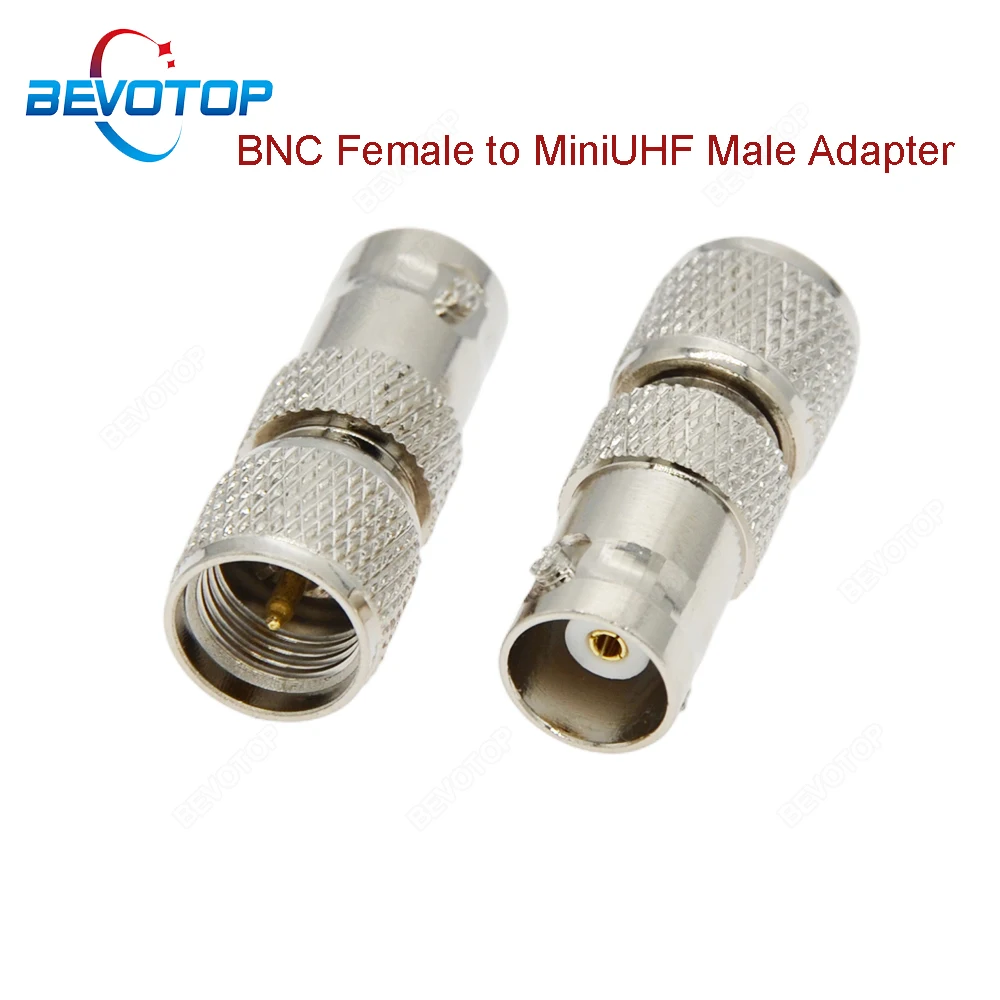 

1 шт. MiniUHF штекер к гнезду BNC коаксиальный адаптер RF 50 Ом высокое качество