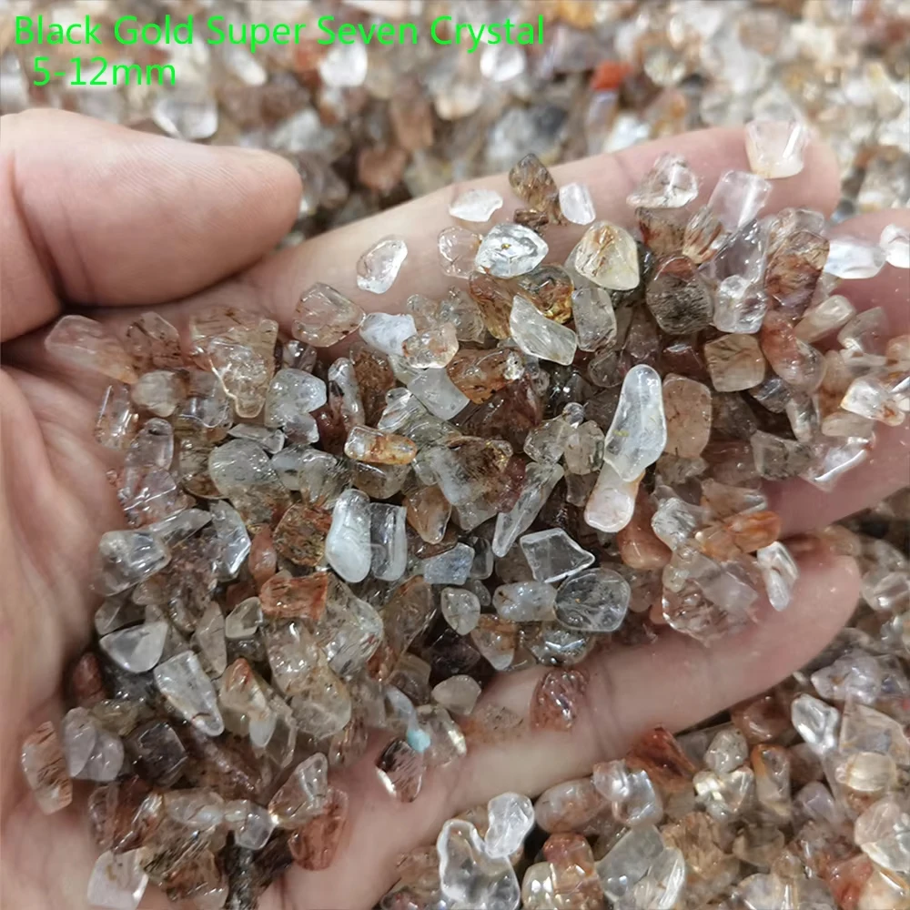 Colorful Natural Crystal Gravel for Reiki Healing and Home Decor
