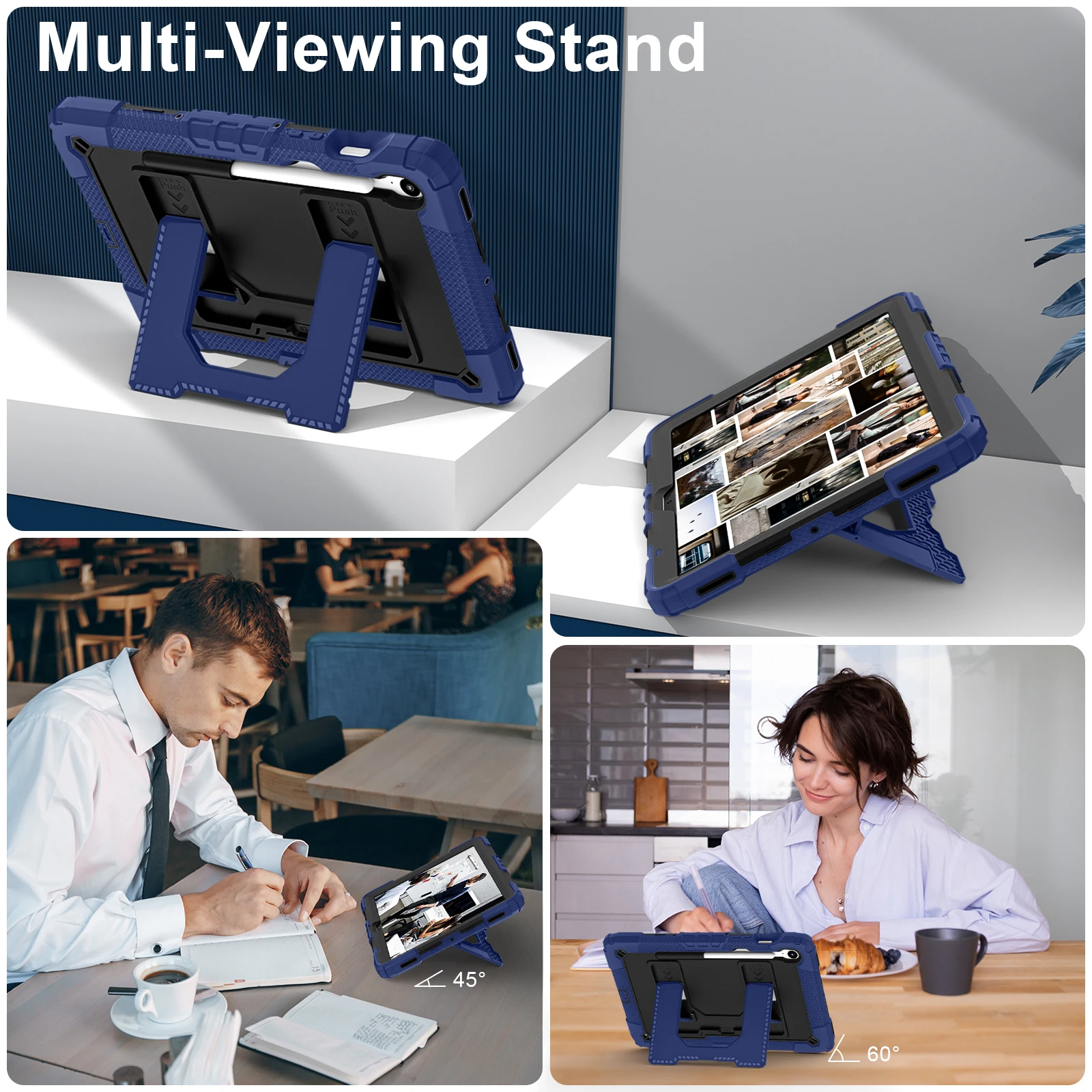 Heavy Duty Shockproof Stand Case