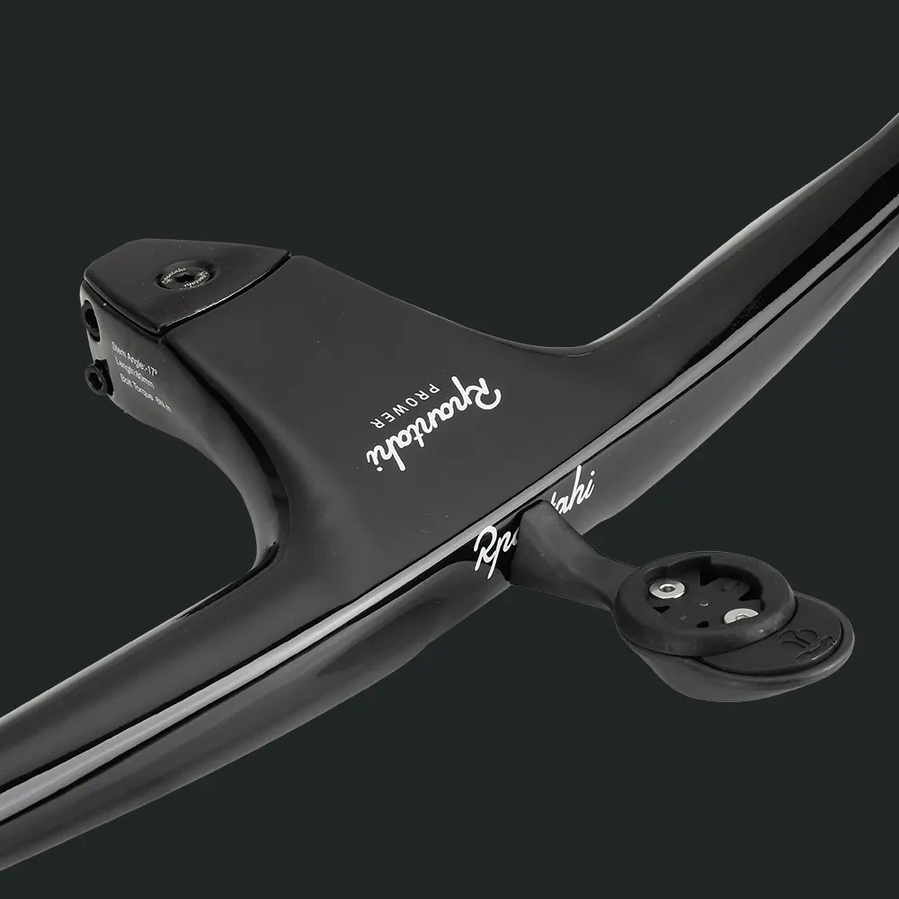 RPANTAHI XX1 MTB (XC Marathon) Road Bike Efficient Integrated Handlebar Negative 17&deg; 50-100MM Stem Integration Bike Handlebar