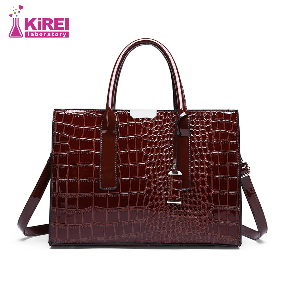 Luxury Womens Bags Designer Crocodile Pattern Shoulder Bag PU Leather main image 0