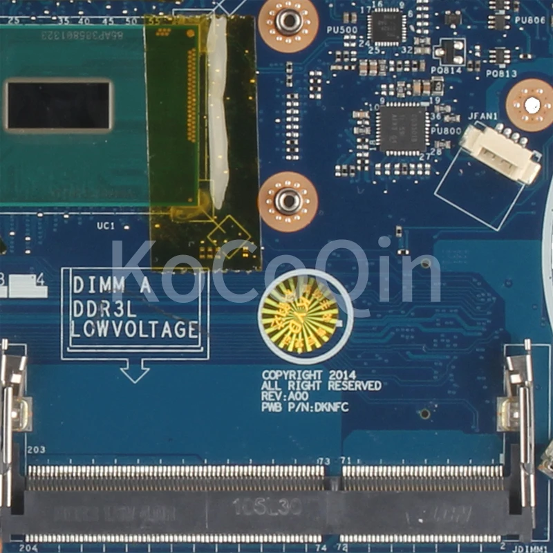 LA-A901P, 2981U, 3755U, i3, i5, i7, 0C7K68,
