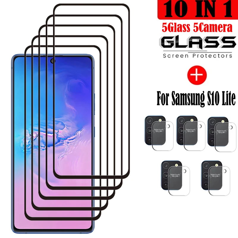FullCoverFullGlueTemperedGlassForSamsungGalaxyS10LiteScreen