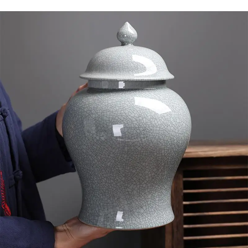 

Керамические банки для хранения с крышкой, контейнер для чая, фарфоровая банка для имбиря, декоративный косметический контейнер для стола