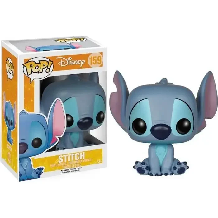 thumbnail image 5 of FUNKO Disney NUEVO Stitch con tocadiscos 1048# Summer Stitch 636 Scrump 126# Elvis Stitch 127# Stitch 1045# 159# Figuras Juguetes, 5 of 5