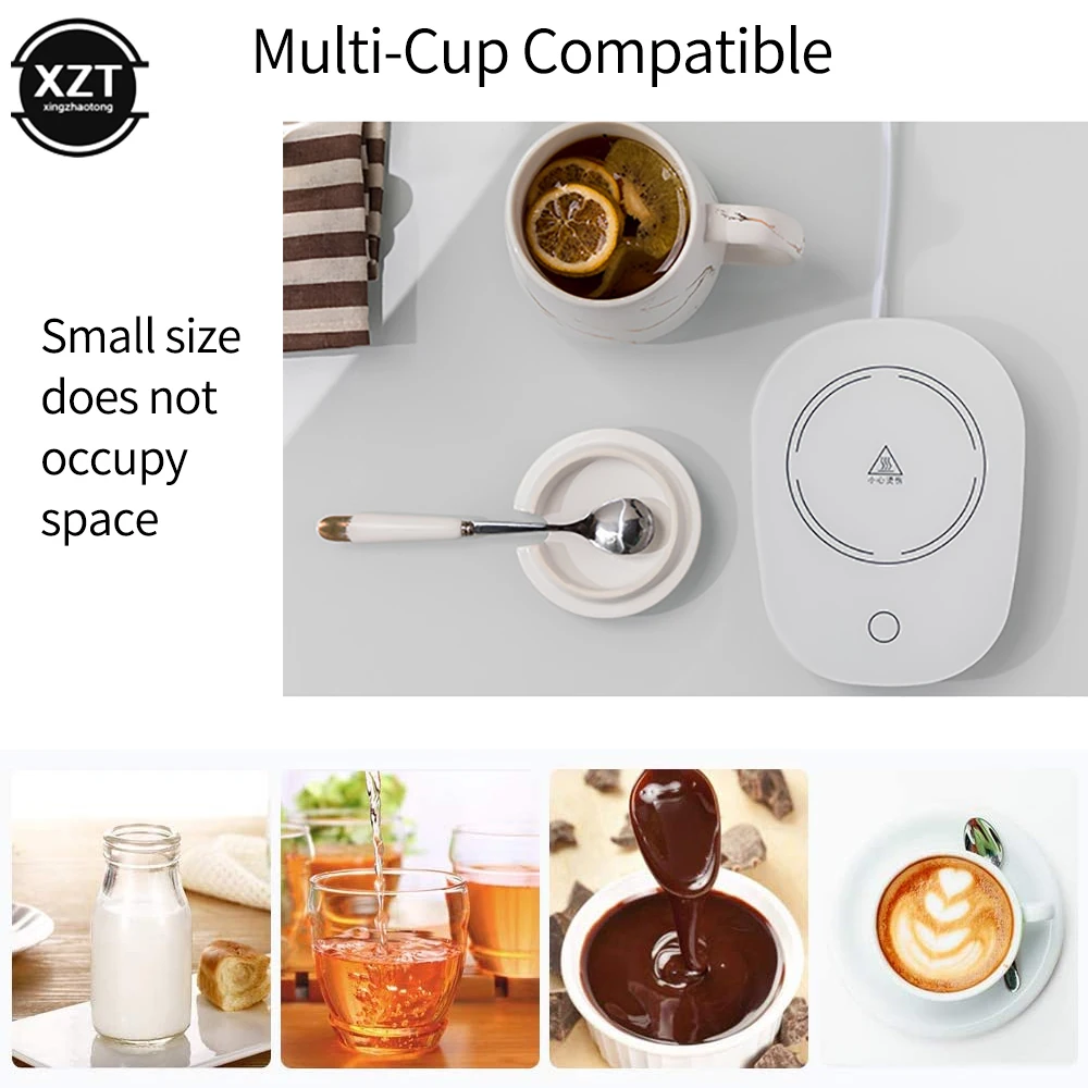 USB heat warmer cup coaster for home office 1PCS