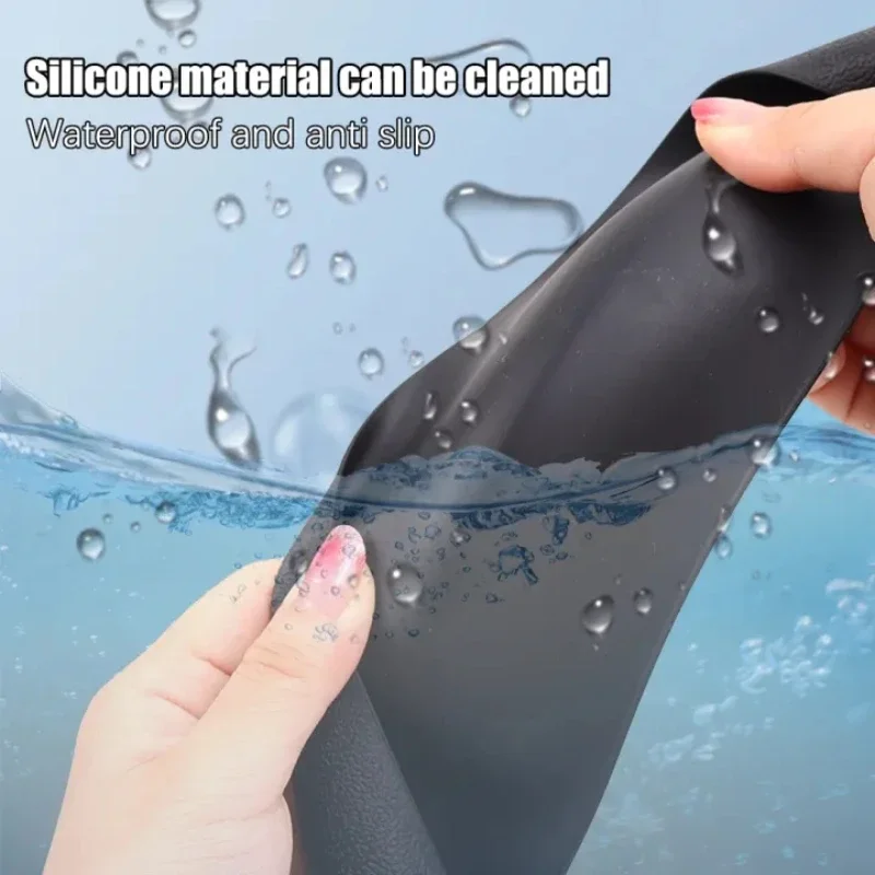 Steering Wheel Cover Non-Slip Silicone Elastic Stretch Car Protective