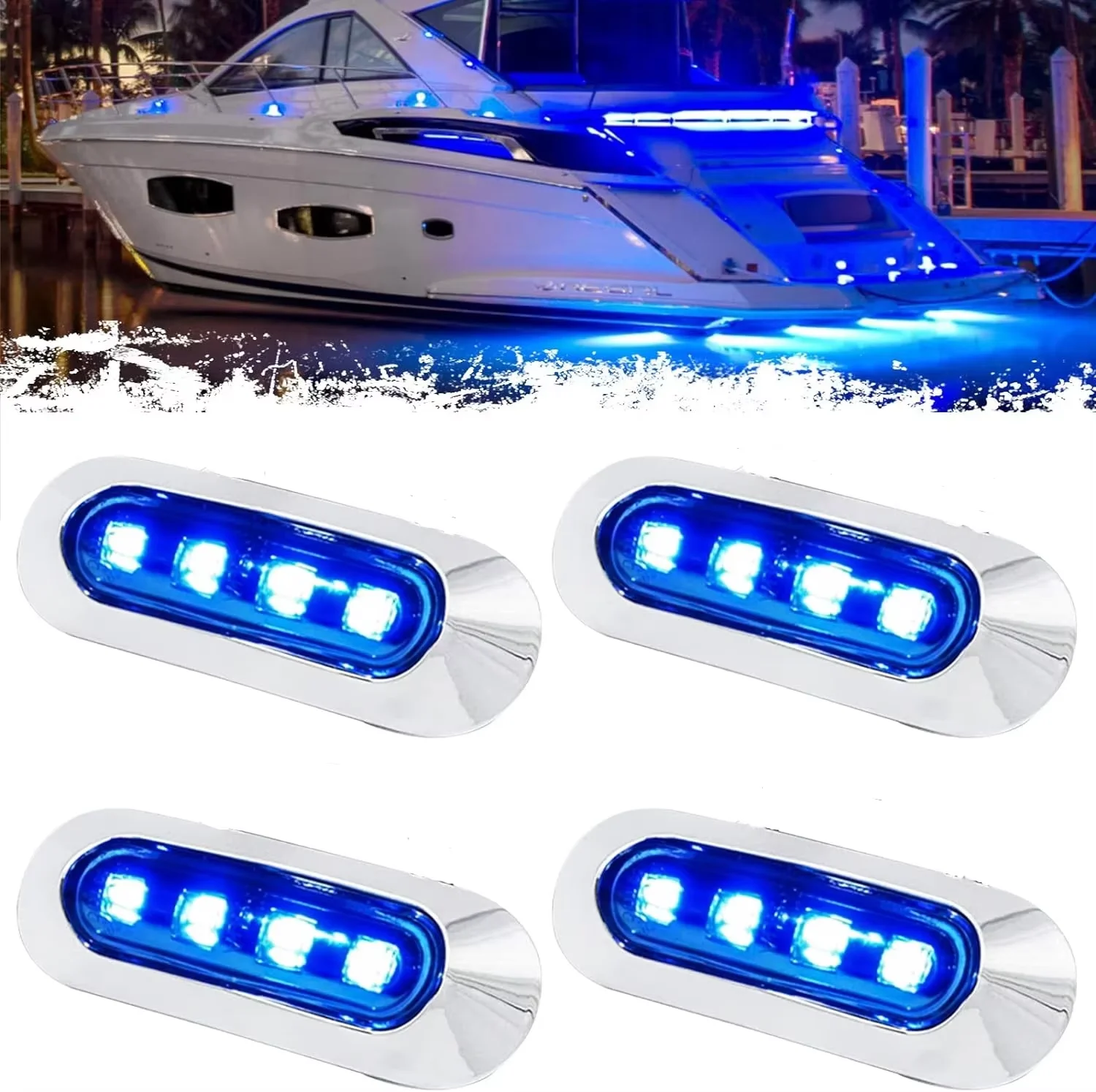 ตัวเลือกสินค้า ไฟสัญญาณเรือ LED กันน้ำ สำหรับเรือยอชท์และเรือเดินทะเล