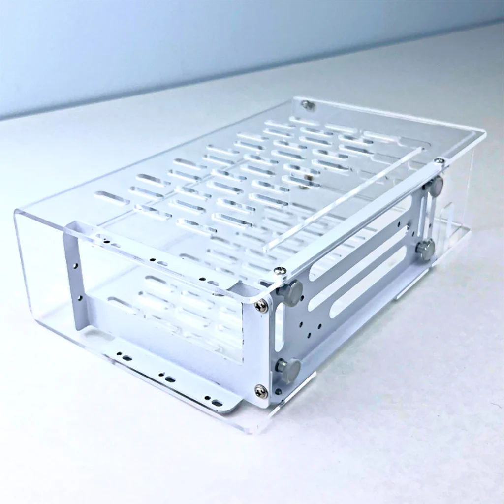 eGPU Laptop External Graphics Card Metal Bracket Base + Acrylic Frame