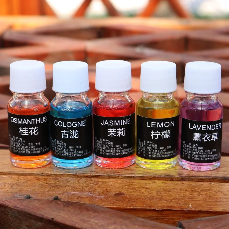 Car Air Freshener Perfume Refill Liquid Essential Oil Replenishment for Auto Natural Plant Aroma Diffuser Fragrance Humidifier