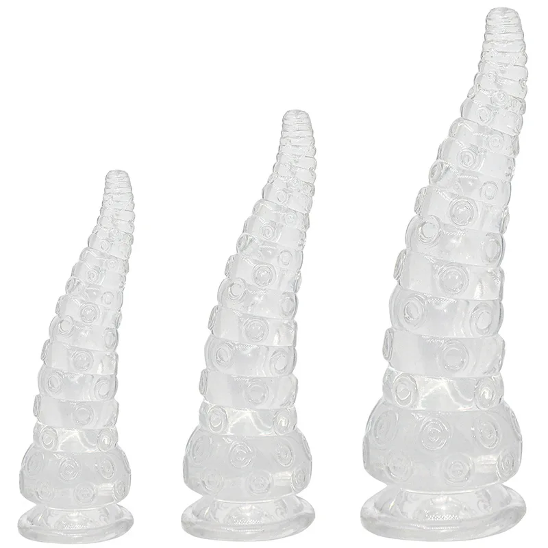 Octopus Feet Dildos Butt Plug Large, Medium and Small Anal Beads Butt Plug Anal Chrysanthemum Dilator Sex Toys
