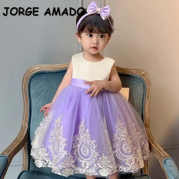 Lace Bow Party Dress 1