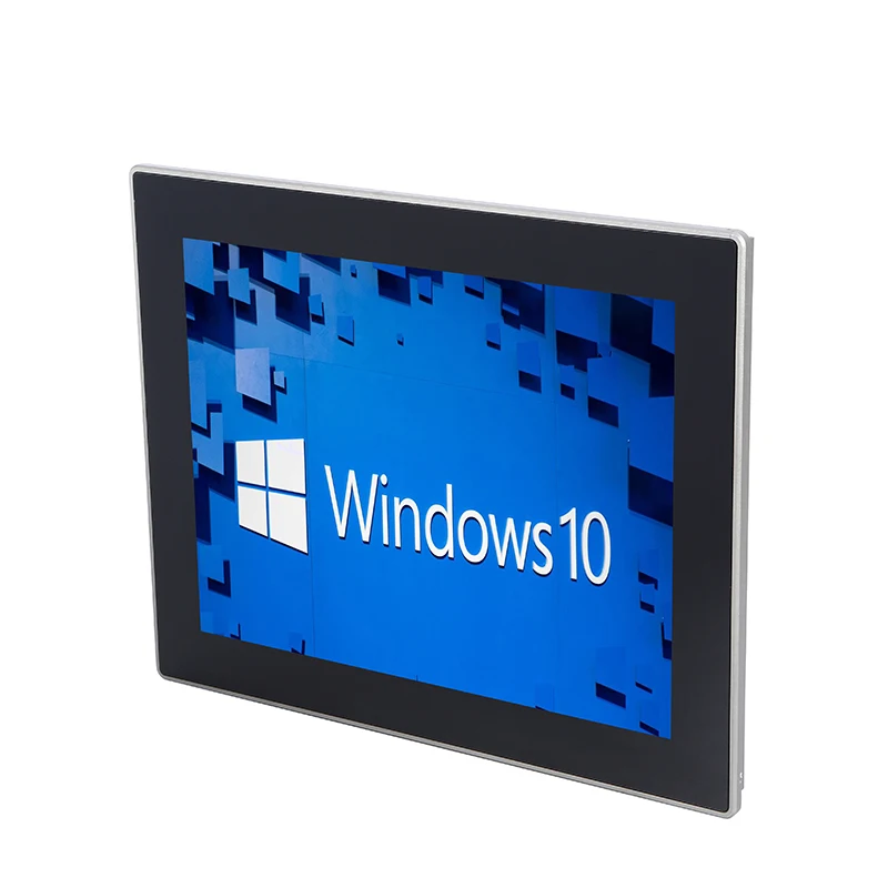 산업용 컴퓨터 IPS FHD 내장 패널 PC, 400cd, 12 인치, RS232 터치스크린