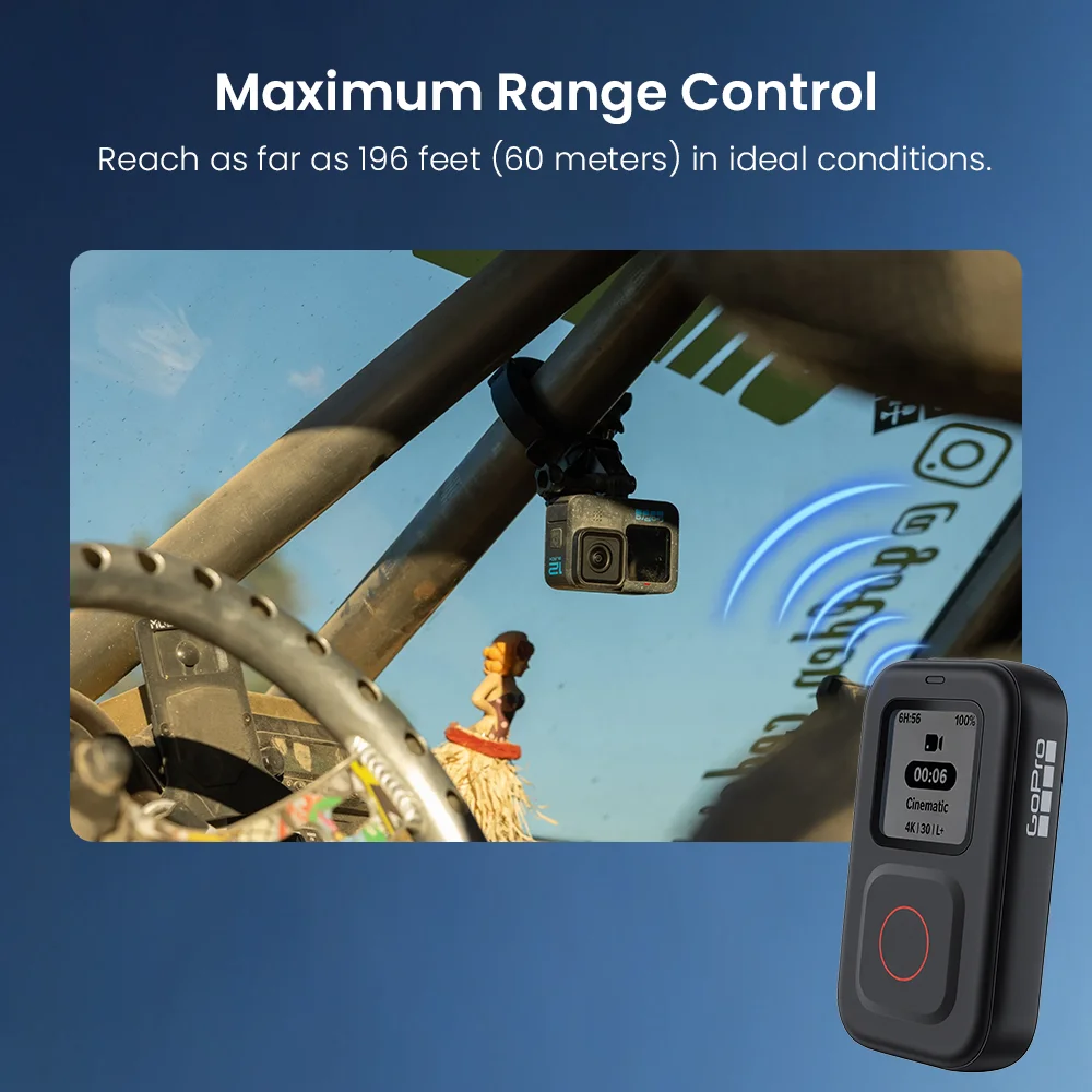 Original Full Model Universal Smart Wifi Control Remote For Gopro MAX Hero8 Hero9 Hero10 Hero11 Hero12 Camera Accessories