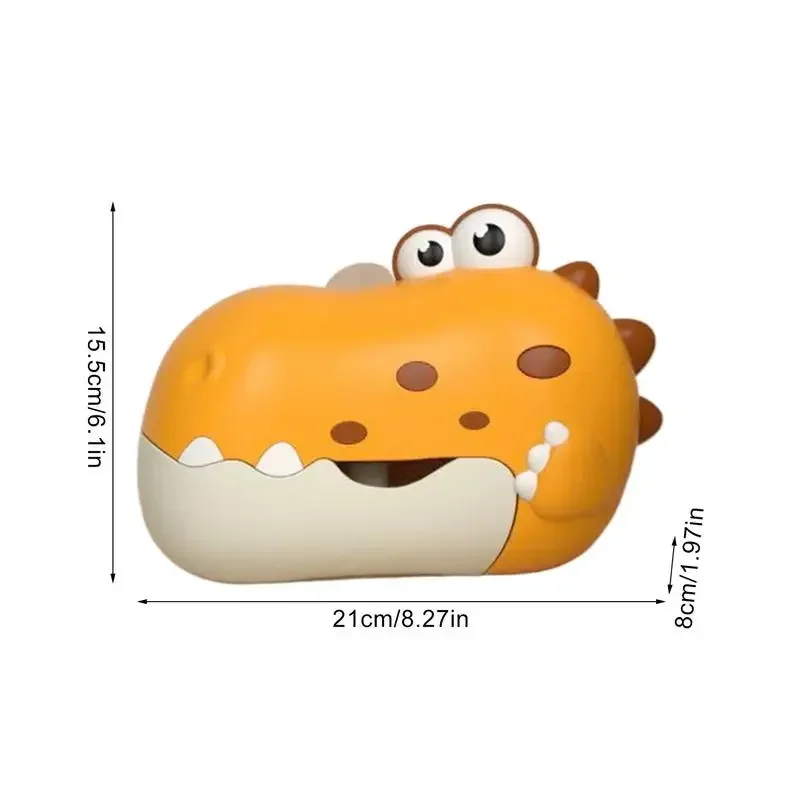 Baby Bath Toys for Kids Music Dinosaur Bubble Machine Bath Toys Bathtub Soap Automatic Bubble Maker Toys Baby Bathroom Toy