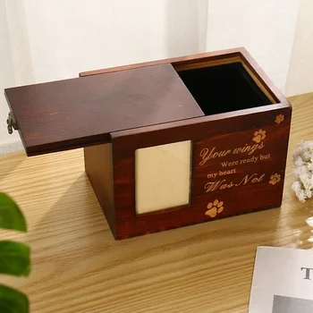 Solid Wood Pet Urn 1