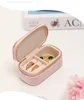 Mini Travel Jewelry Box, Ring Zipper Velvet  Storage Case, Small Jewellery Packaging,USB Storage Box on Business Trip 3