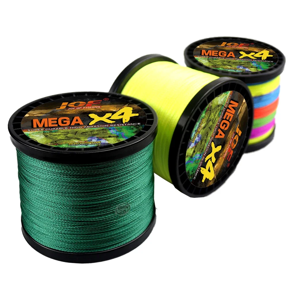 JOF Fishing Line 500M 4/8/16 Strands Wear-resistant Multifilament Braided Wire x4/x8/x16 10LB-200LB Fishing Accessories PE Line 2
