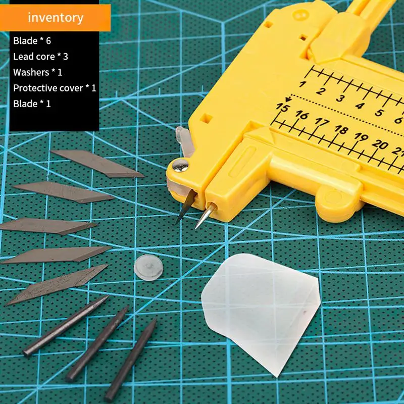 1~30cm Circular Cutting Tool Model Cover Paper Drawing Circular Knife with 6pcs Blade Cutting Compass for Hobby Model Cutting 5