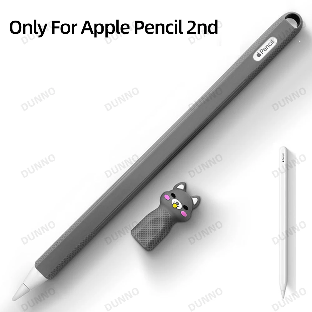 Apple Pencil   ̽ 1st 2nd Generation Ϳ  º ŸϷ  Ʈ Silcone Funda Ŀ ׼