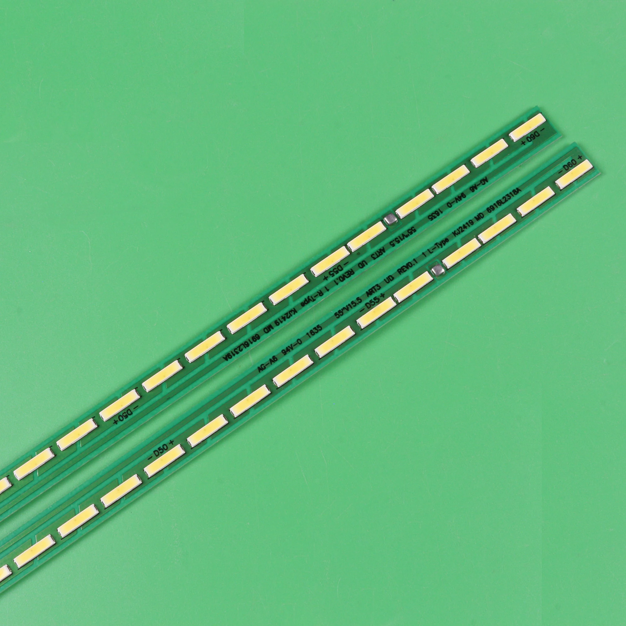Tira de Retroiluminação Led 60 Lâmpada para lg 55uf680v 55uh6150 55uf6800 55uf770v 55uh6030 55uf7767 55uh605v 55uh615t 55uh615v 55uh617v - Imagem 6