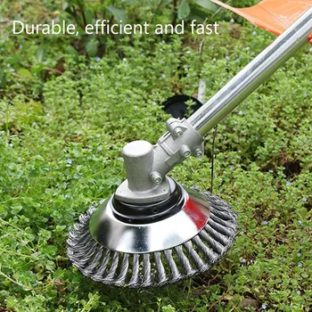 Steel Wire Weed Brush 2