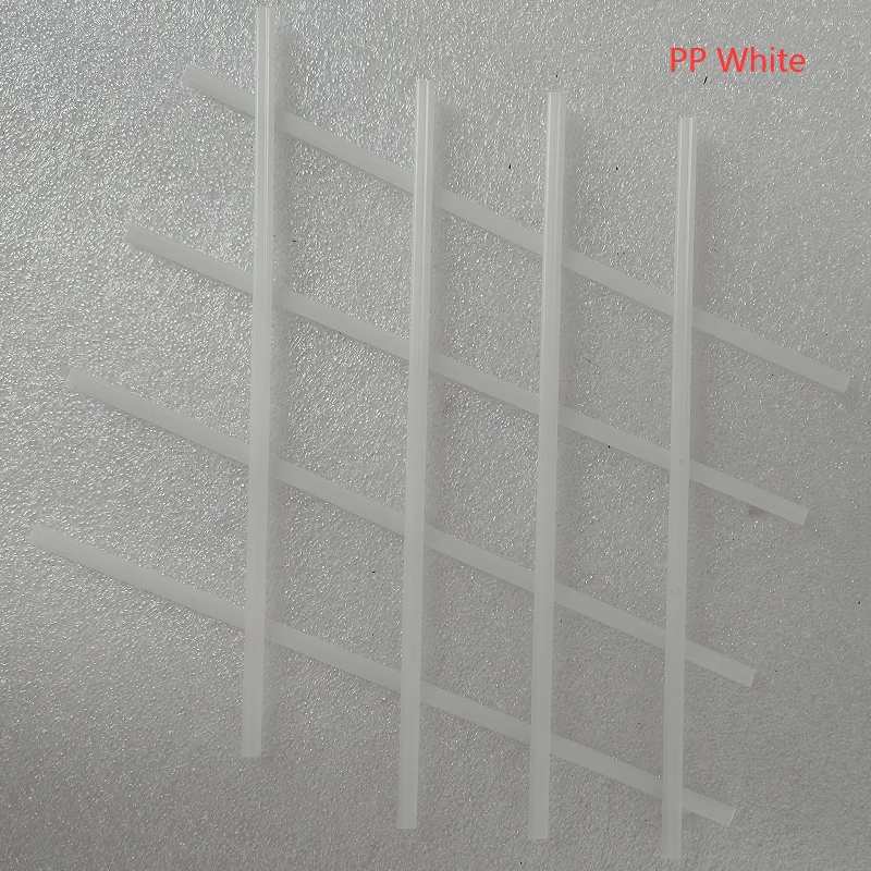 Black/White PP PVC PPR ABS PE plastic welding rods car bumper repair floor solder soldering sticks electrodes