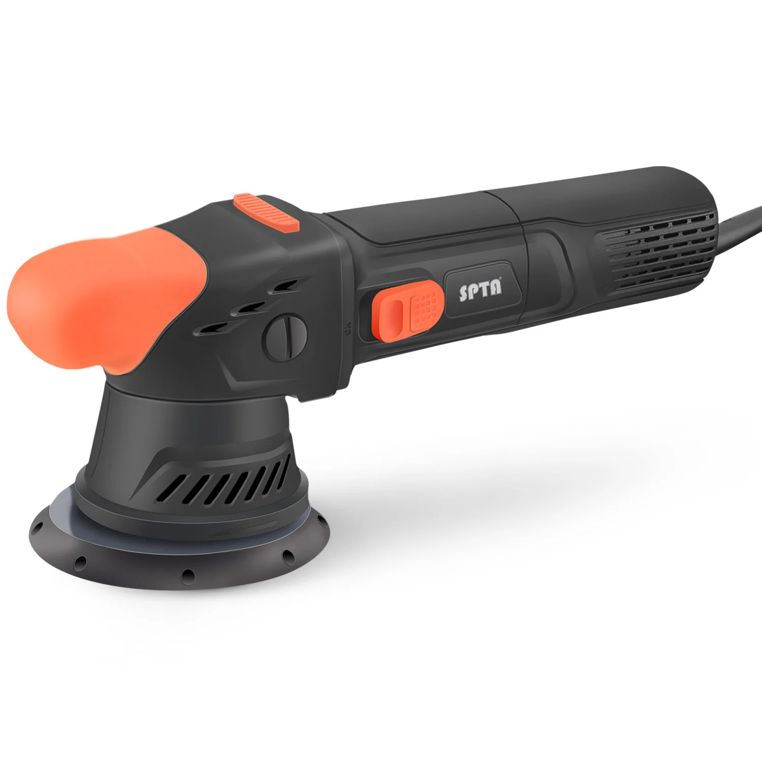 SPTA New Model CP304 5" Electric Dual Action Polisher Machine 9mm 12mm 15mm Orbital er for Car Polishing Waxing