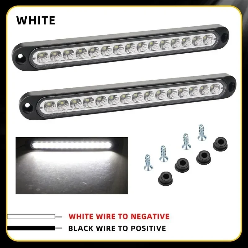 Red LED Third Brake Light Bar for Cars Trucks SUVs