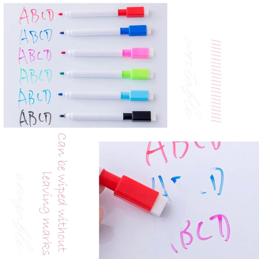 Magical Water Painting Pen Whiteboard Markers Floating Ink Pen Doodle Water Pens Montessori Early Education Toy Art Supplies