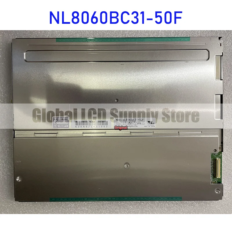 

NL8060BC31-50F 12.1 Inch Original LCD Display Screen Panel for NEC Brand New Fast Shipping Before 100% Tested